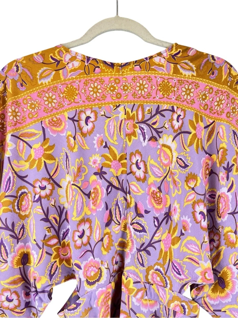 Spell & The Gypsy Lolita Play Dress in Lover Floral Paisley Boho Print Sz S - Picture 7 of 14